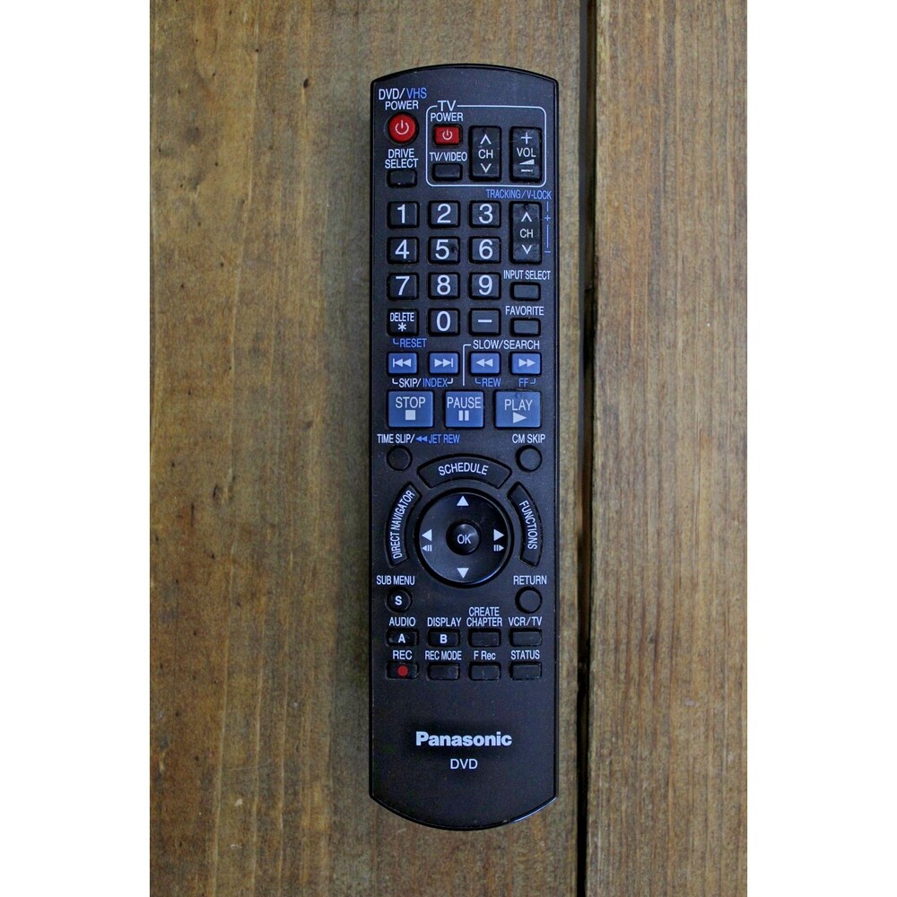 Panasonic N2QAYB000197 Remote Control TV DVD Player OEM Genuine TESTED & WORKS